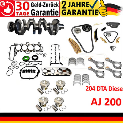 204DTA 204DTD Für Land Rover Jaguar  AJ200 2,0 T Motor Rebuild Kit Timing