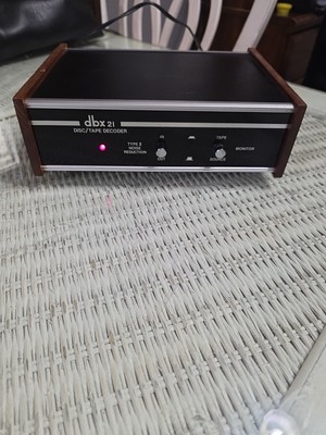 dbx 21 Disc/ Tape Decoder Vintage Noise Reduction