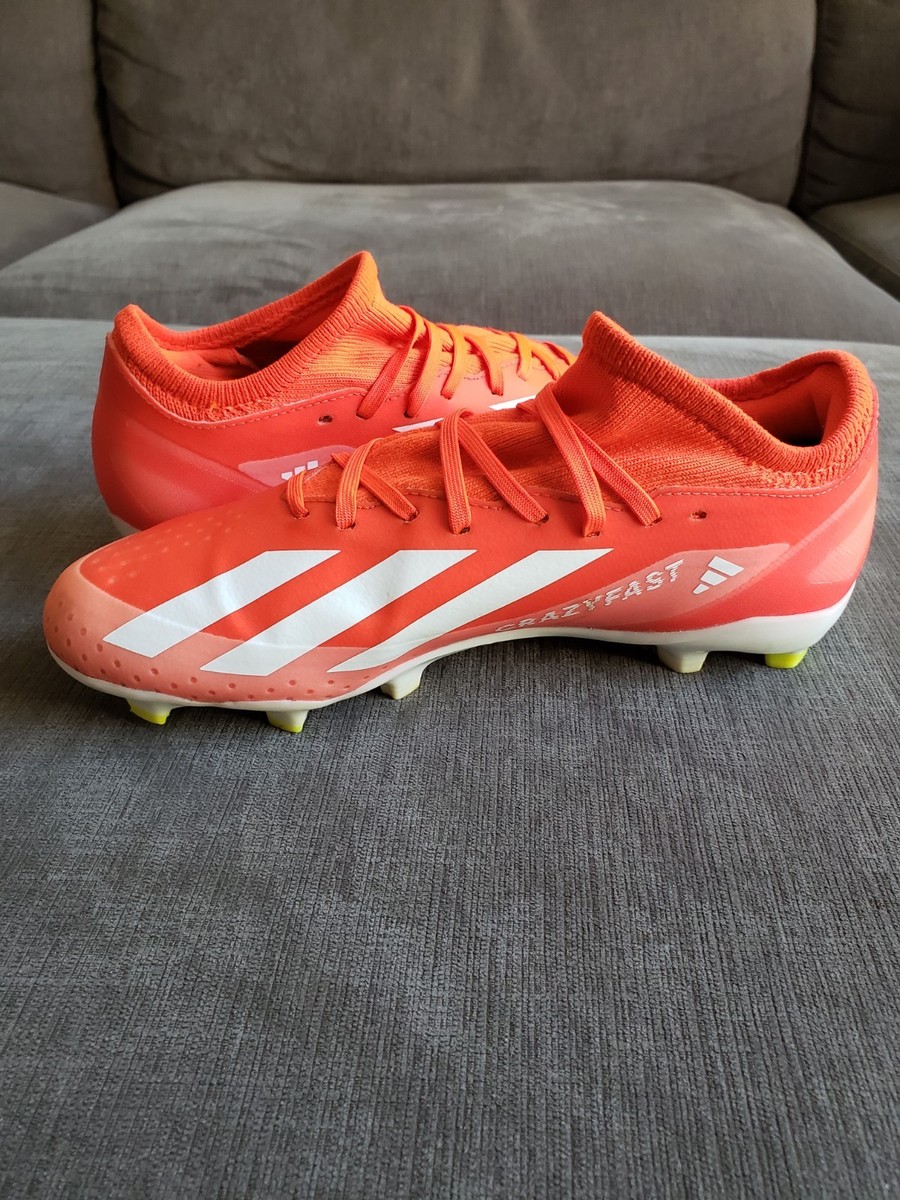 Size 7 - Adidas Men's X Crazyfast League FG Energy Citrus Pack