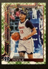 2025-26 Topps Holiday - Jordan Poole #H73 Green Plaid