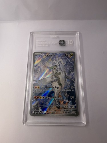 N's Reshiram graded TAG 10 for sale on eBay