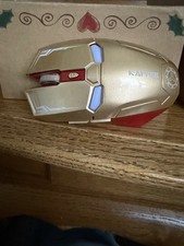 Iron Man Mouse Wireless Mouse Gaming Mouse gamer computer mice  Golden  