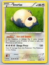 2016 POKEMON GENERATIONS SNORLAX 58/83 R LP A105468 FREE S&H on eBay