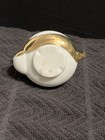 Vintage Mini Porcelain Teapot  Floral Design Gold Accents Tea Decoration Japan — photo 7