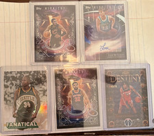 Topps Midnight & Destiny NBA Card Lot (5) Ray Allen, Liam McNeeley Autograph