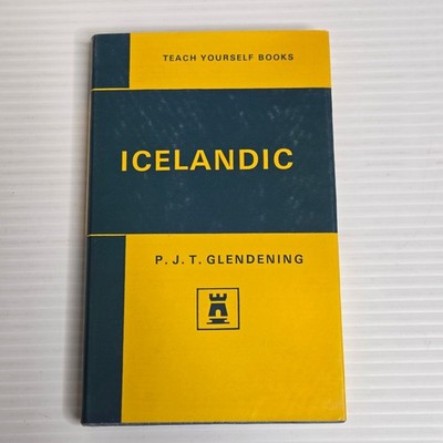 Icelandic P. J. T. Glendening 1966 Teach Yourself Books Language Learning EUP