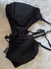 Wild Fable Womens Black Swim Top Bathing Suit Size 3X