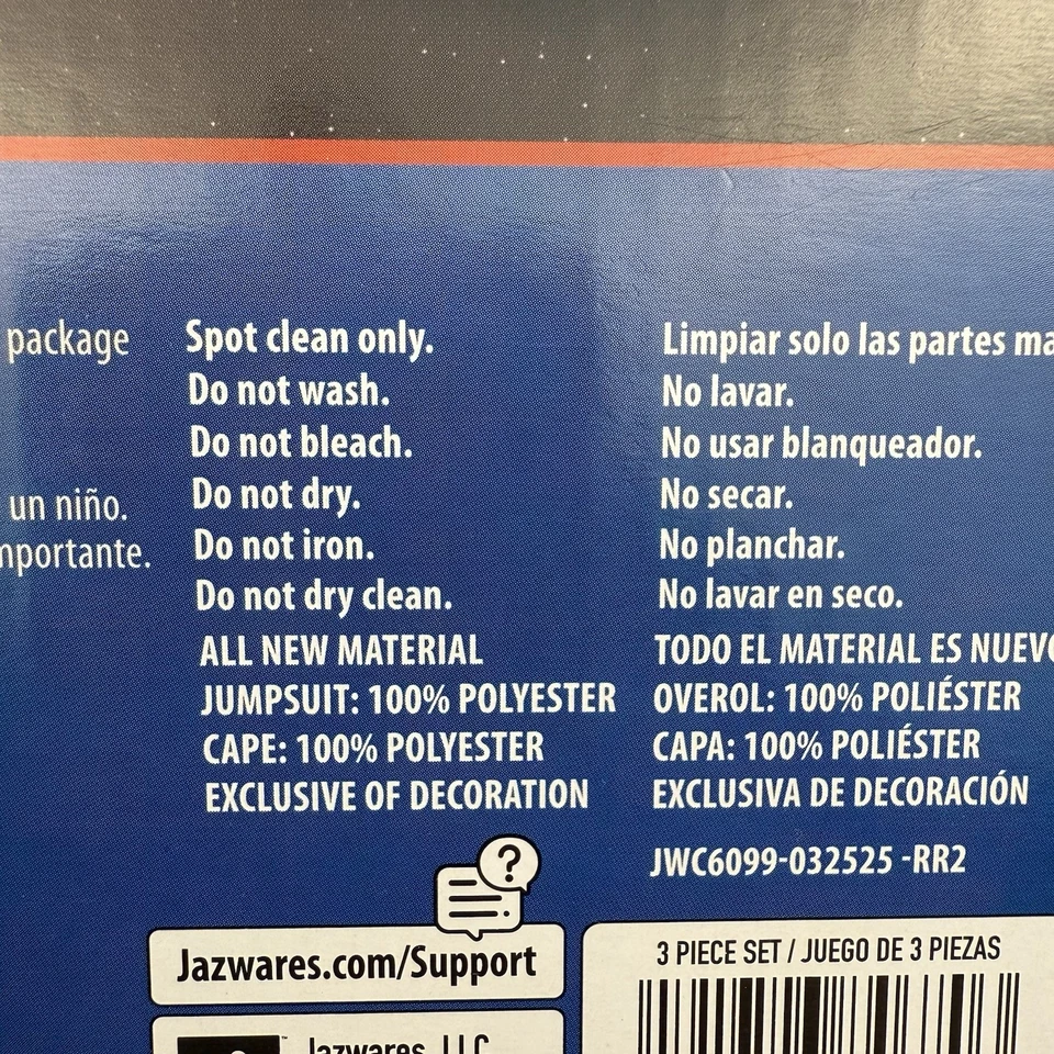 Star Wars Darth Vader Halloween Costume for Boys Kids Sz Medium (8) BRAND NEW - Image 4 of 4