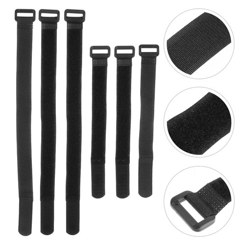 6 Piezas Correa Portabicicletas Cuna Bicicleta Ruedas Correas Ajustables - Imagen 4 de 12