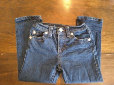 Boys' True Religion Geno Slim Fit Denim Jeans Blue, Size 4T Adjustable Waist