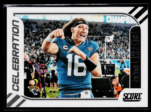 Trevor Lawrence #20 2023 Panini Score Celebration card