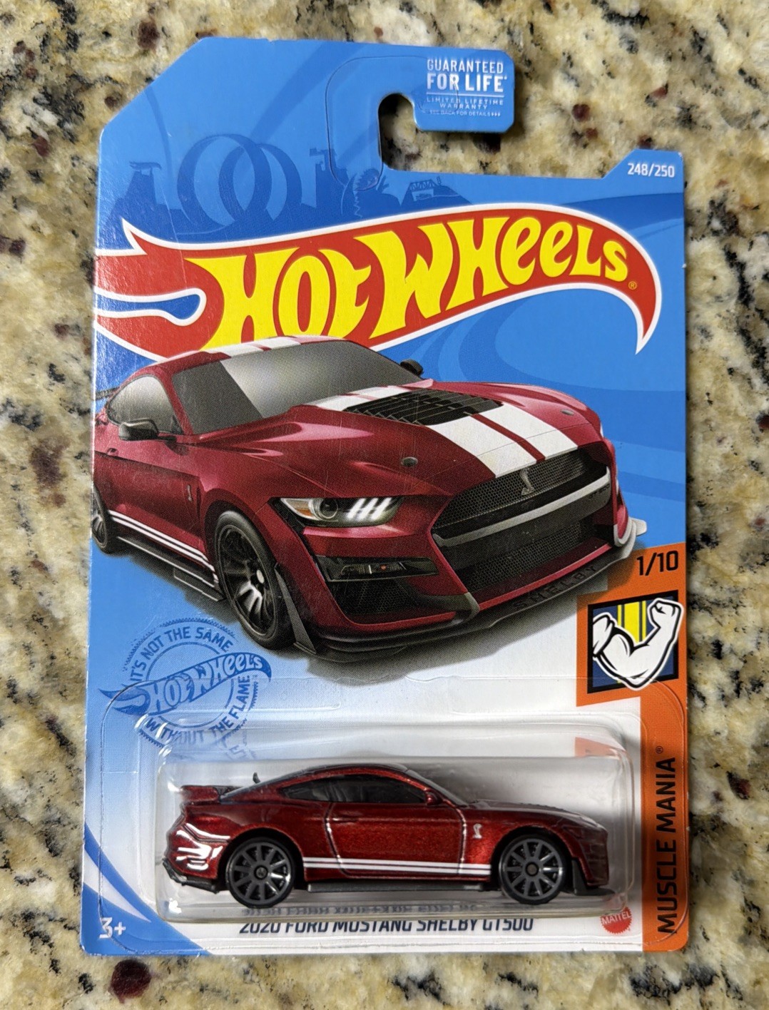 Hot Wheels 2020 Ford Mustang Shelby GT500 Red HW Muscle Mania #1/10 NEW