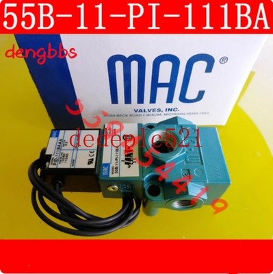 1PCS NEW MAC Solenoid Valve 55B-11-PI-111BA #ac