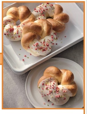 ABC Cooking Bread Online: No-Fry White Chocolate and Berry Doughnuts #QYDIA6