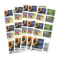 US Garden Delights 5 Booklets of 20 (Total 100 Stamps) MNH Scott#5845-5848