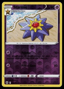 Starmie 055/172 Brilliant Stars Reverse Holo Uncommon