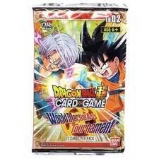 DRAGON BALL Super ~ WORLD MARTIAL ARTS TOURNAMENT 12 card Booster Pack sealed