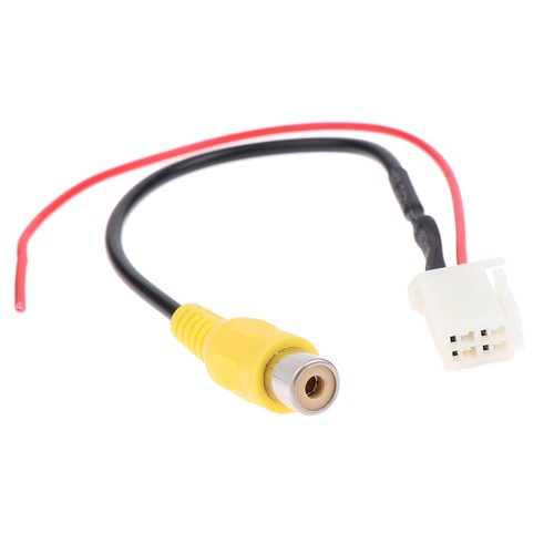 4 Pin For Car Radio Back Up Reverse Camera Input Plug Cable Adapter - Picture 10 of 11