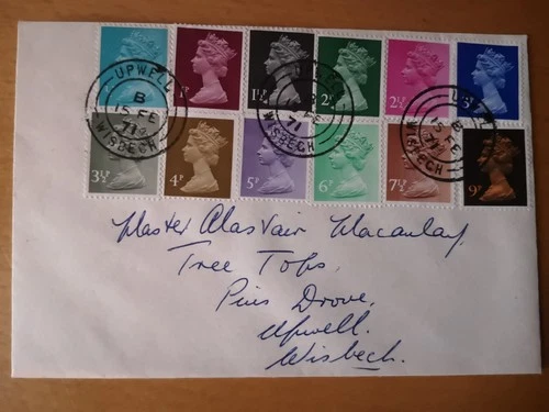 GB Low Value Decimal Definitives First Day Issue 15 Feb 1971