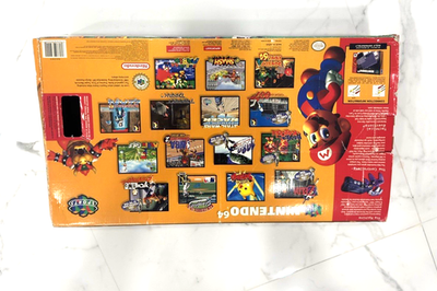 Nintendo 64 Atomic Purple Console Box Only N64 NO CONSOLE