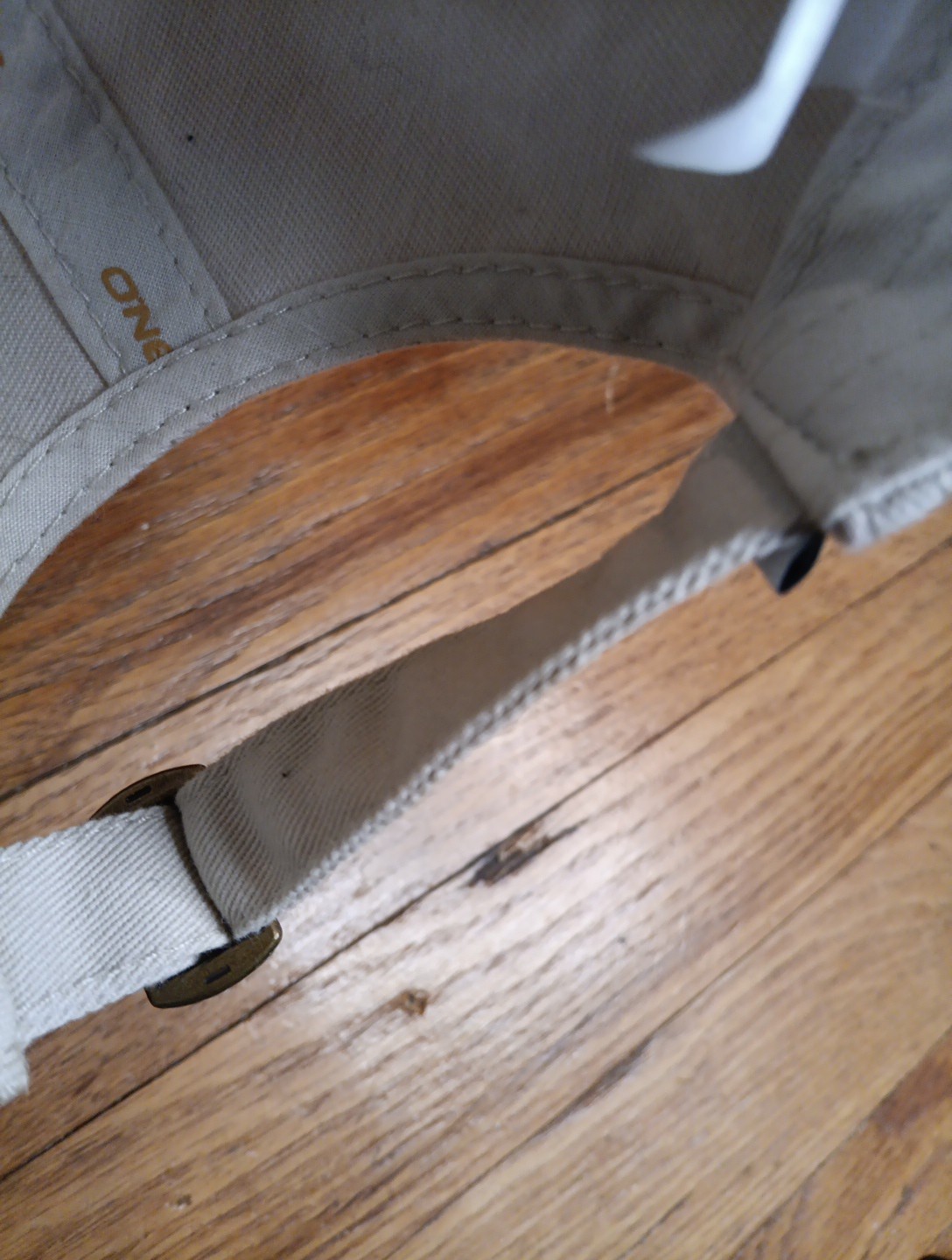 O'Neill Pineapple Hat Beige Cap Adjustable Buckle… - image 10