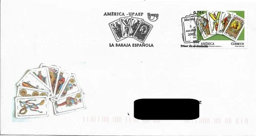 SPAIN. FDC. SPANISH PLAYING CARDS. 2009