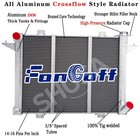 3 Row Aluminum Radiator for 1989-1993 Dodge D250/D350/W250/W350 5.9L Cummins L6