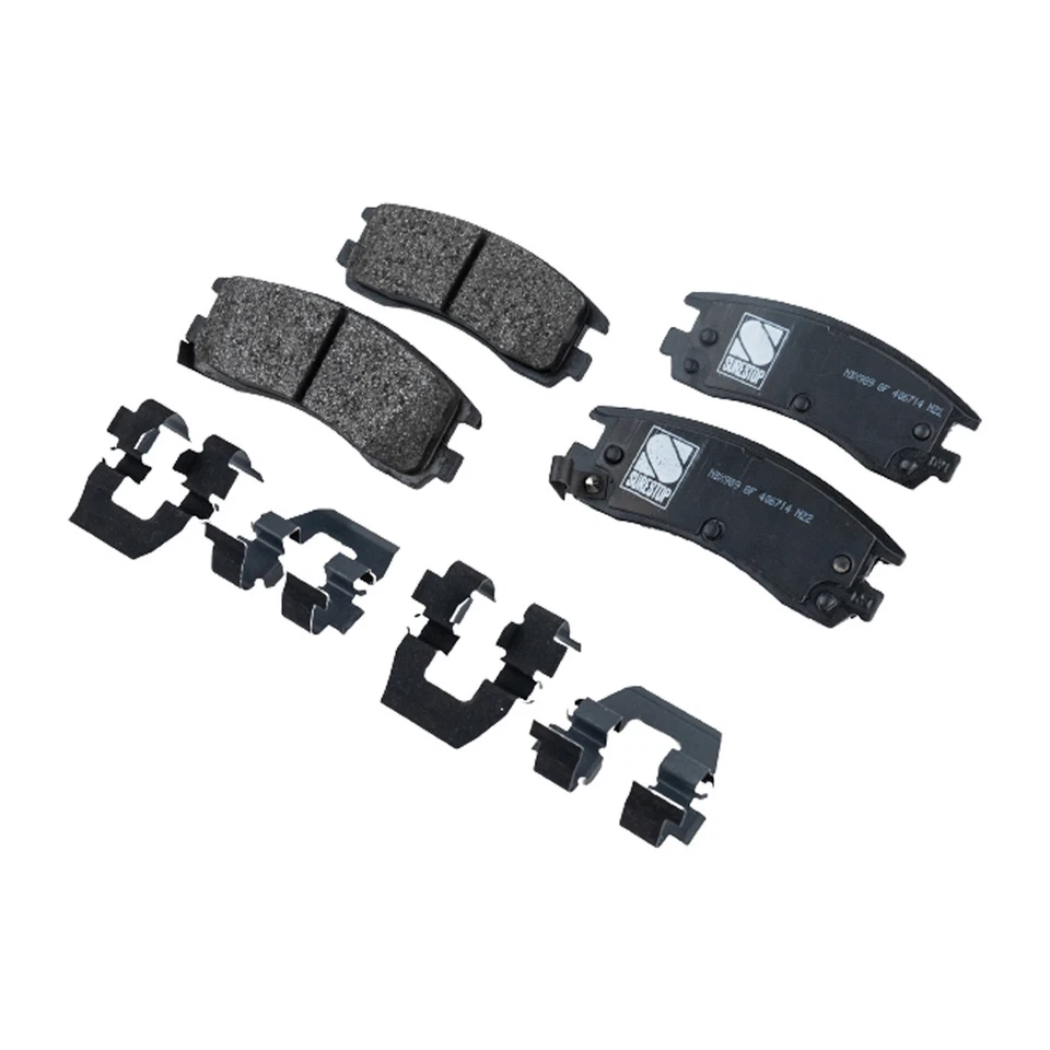 Kit de disco de freno y pastillas para Chevrolet Lumina 95-96 Regal 1995-1999 delantero y trasero Foto 3 de 4