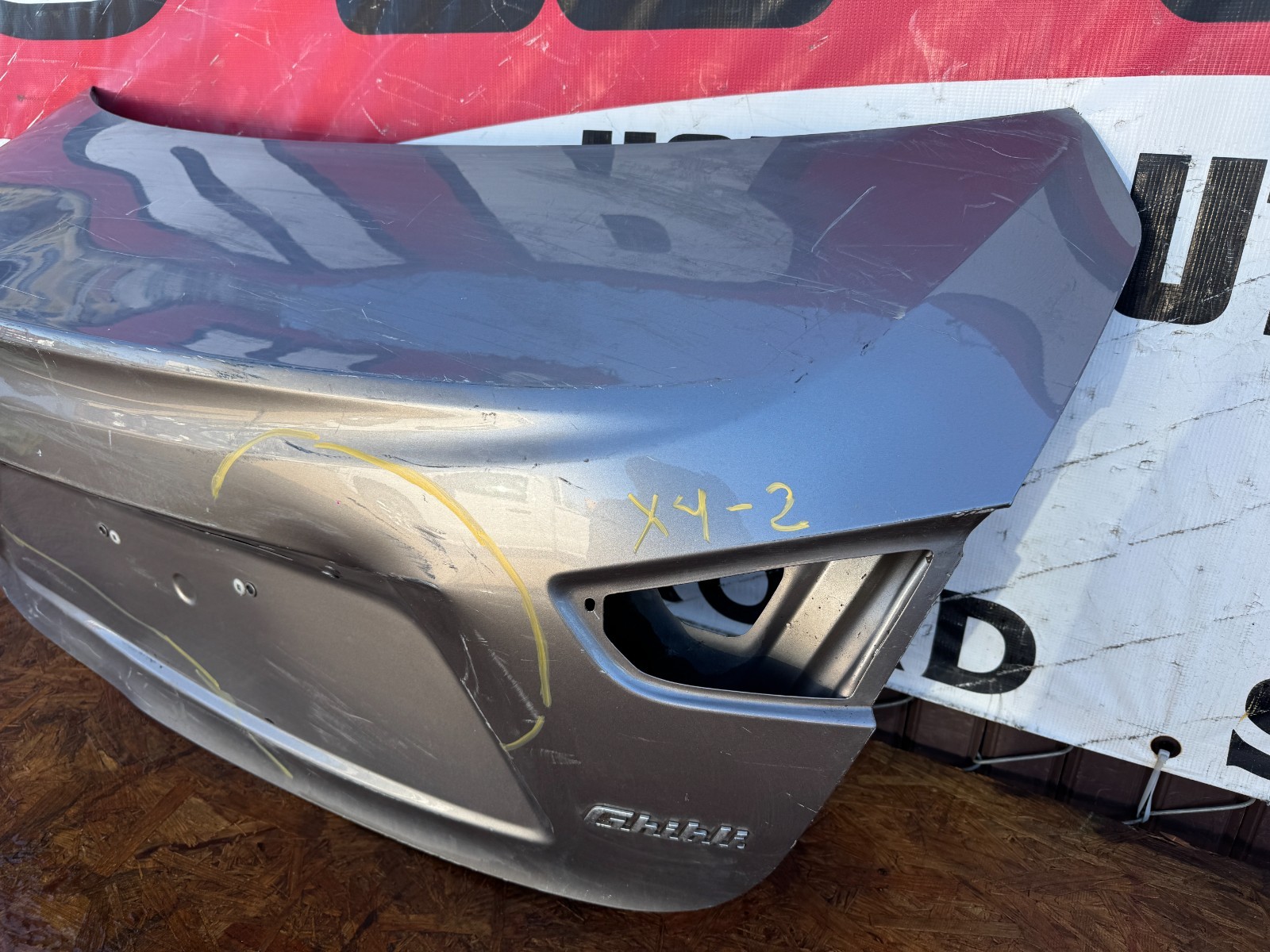 2014 2015 2016 2017 2018 2019 2020 MASERATI GHIBLI Q4 REAR TRUNK LID