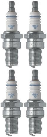 Set 4 NGK Standard Spark Plugs for Kawasaki KX250 2007 Engine 250cc