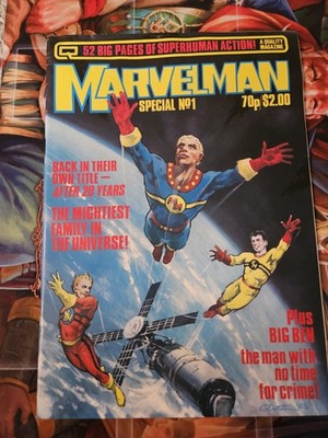 UK Marvelman Special #1   Quality Comics 1984   Warrior Miracleman