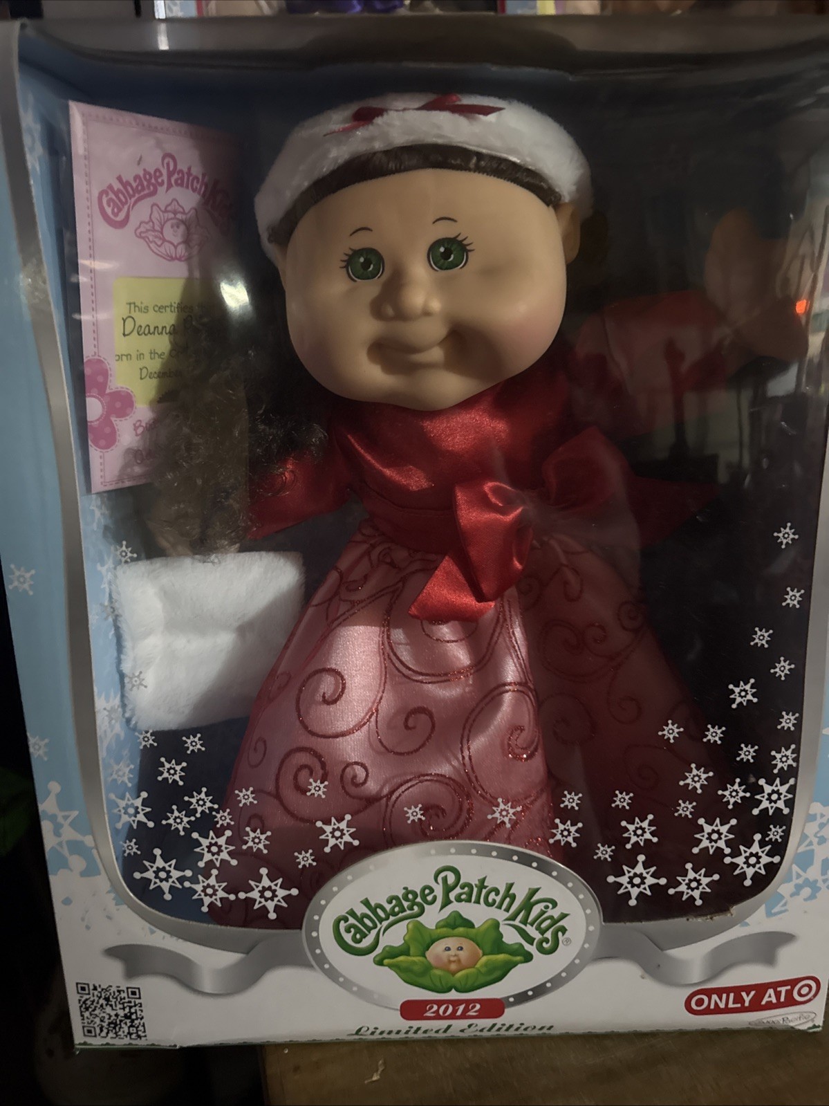 Cabbage Patch Kid Target Exclusive Limited Edition 2012 Boxed Girl Doll
