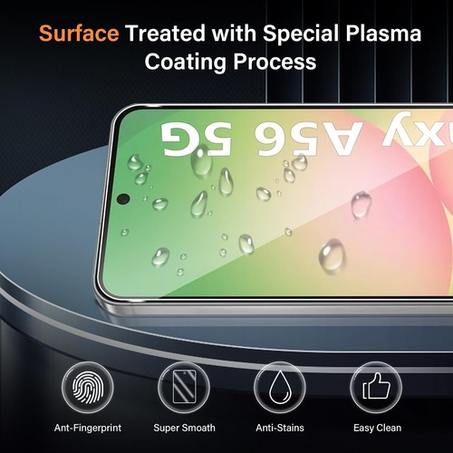Przezroczyste etui + szkło wyświetlacza + osłona aparatu do Samsung A56 A36 A26 A16 A55 A35 5G - Zdjęcie 6 z 16