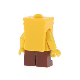 1x Lego Minifigure SpongeBob SquarePants Yellow Grin with Teeth 3833 bob021