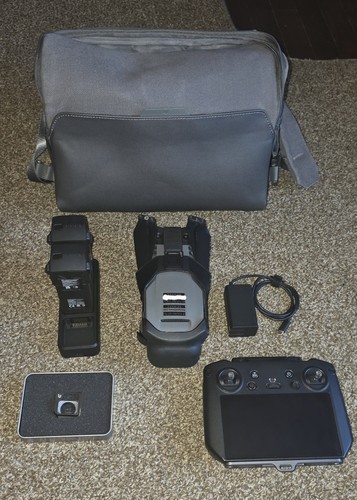 DJI Mavic 3 Drone + DJI RC Pro Remote Controller, Charging. Station And Case
