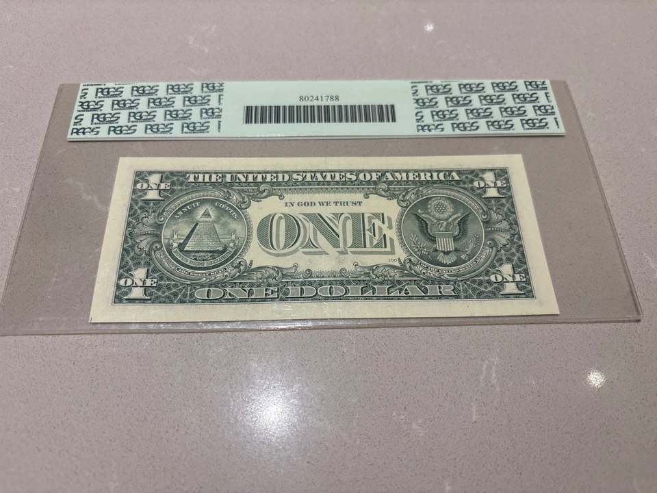 Fr. 1931-J 2003 $1 PCGS Gem New 67 PPQ Superb Gem New Star Note Kansas City - Image 2 of 2