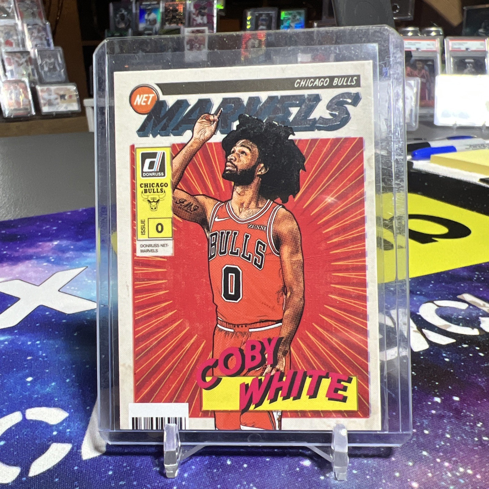 2019-20 Panini Donruss - Net Marvels Coby White #5 (RC)