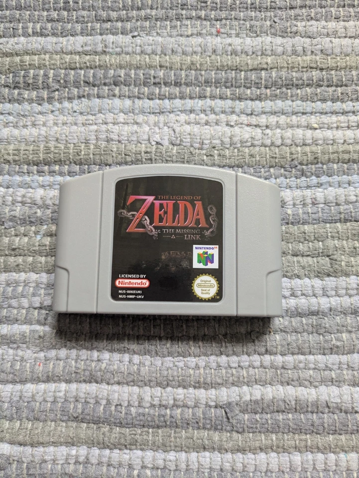 The Legend of Zelda The Missing Link English Game For N64 *PAL Version* UK - Image 2 of 4