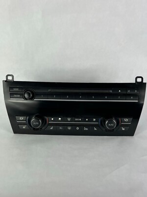 2009-12 BMW 7 Series Temperature Climate Control Unit A/C Heater 
