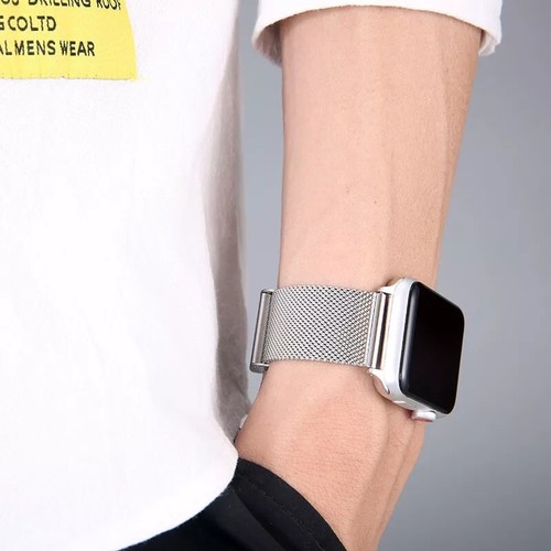 Apple Watch Armband Milanaise Edelstahl für Series6 5 4 3 2 1 SE 38/40,42/44mm - Bild 3 von 12