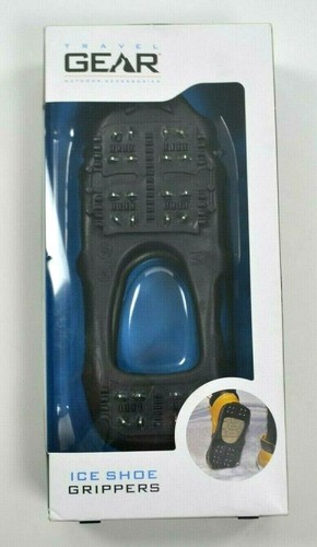 TRAVEL GEAR Eisschuhgreifer BRANDNEU IM KARTON Einheitsgröße SCHWARZ