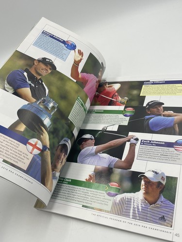 92nd PGA Championship Program Souvenir Book Whistling Kohler WI 2010 GOLF - Picture 5 of 5
