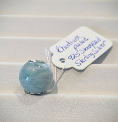 Espirito Santo Aquamarine Bead Charm