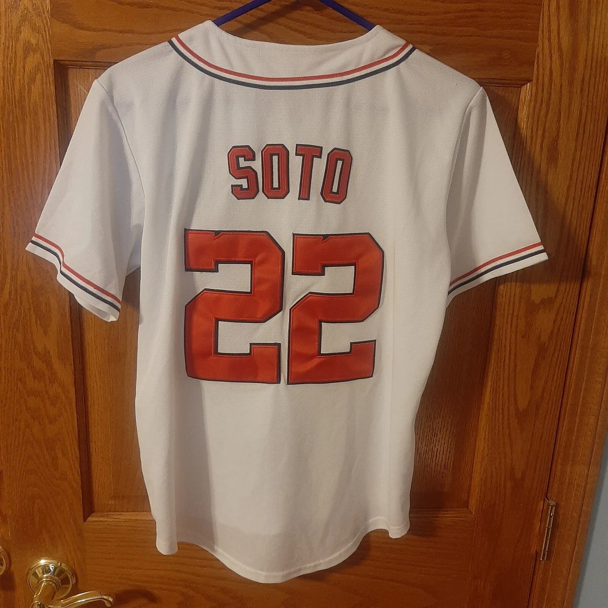 Juan Soto Jersey- Youth Extra Large (XL) -Washington Nationals- San Diego  Padres