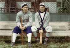 DI687 Ed Walsh Chicago Cubs - Addie Joss 8x10 11x14 16x20 Colorized Photo