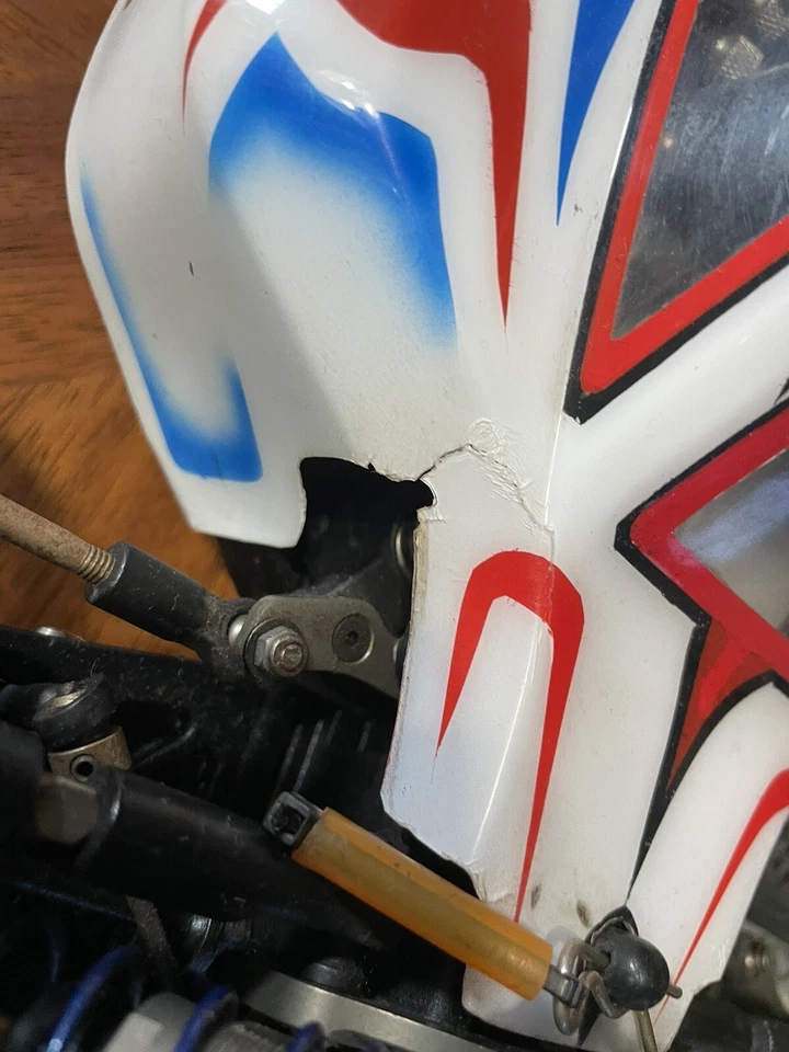 HB 1/8th Rc Nitro Buggy Hot Bodies Karosserie nur Karkasse AUF LAGER - Bild 4 von 4