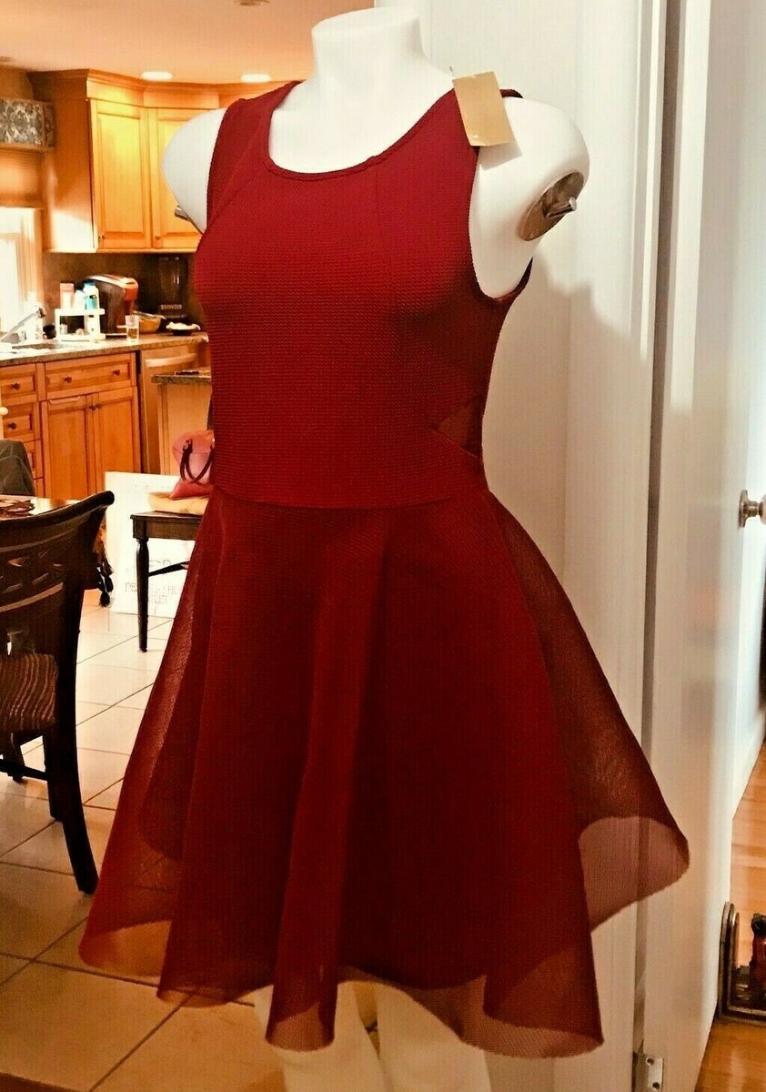 NWT Nicki Minaj Women Red Tulle & Kit Awesome Cocktail Dress SIZE SMALL |  eBay