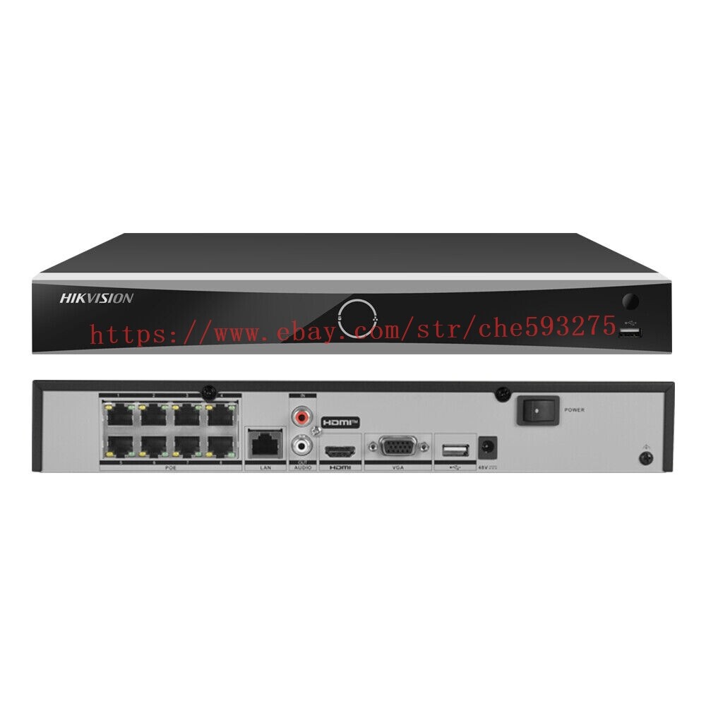 Hikvision DS-7608NXI-K1/8P 12MP 8-ch PoE AcuSense 4K NVR