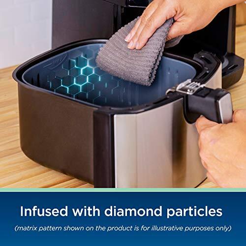 Oster DiamondForce Nonstick XL 5 Quart Digital Air Fryer, 8 Functions