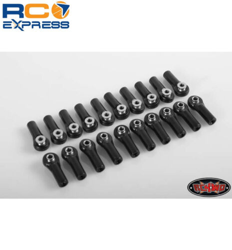 RC 4WD M3 Medium Straight Plastic Rod Ends W/ Axial Width Balls (20x) RC4Z-S0947 - Picture 1 of 3